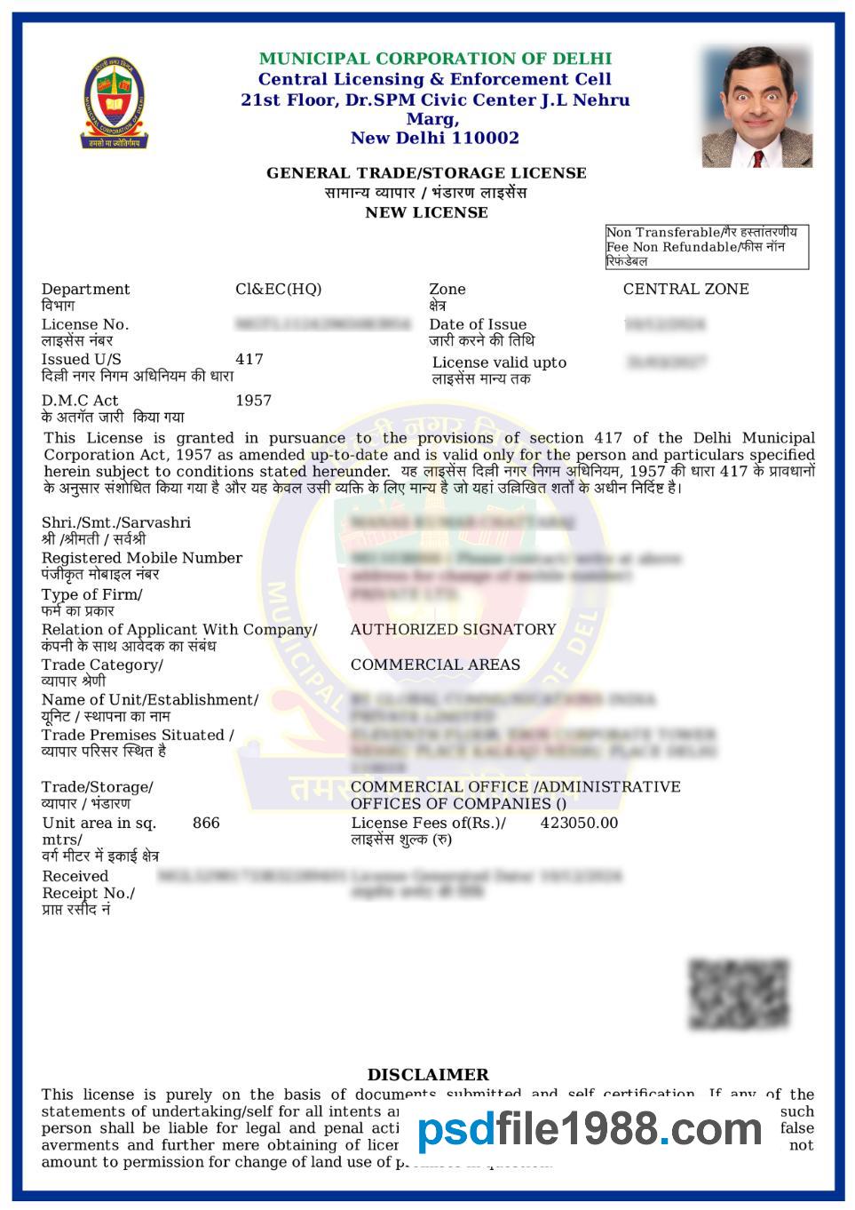 India Car Dealers License